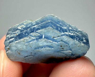 High Quality Top Blue Alkali Beryl Huge Full Terminated Crystal @AFG. 23 Carat