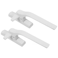  2 Pcs Exterior Door Handle Casement Window Lock DIY Fastener Fittings