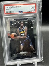 2019-20 Panini Prizm Bol Bol Rookie PSA 9 Denver Nuggets #282