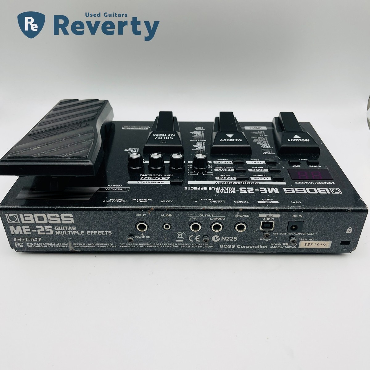 ギター BOSS ME-25 Guitar Multiple Effects Boss ME-25 Guitar Multiple Effects Demo - YouTube