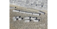 Juweela 28356 H0 Kerbstones Extension Curve/Descent 3 Set 1:87