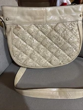 Firenze Bella Handbag Made In India. Yellow Leather Good Condition