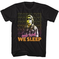 They Live Nada We Sleep American Classics T-Shirt Schwarz Kurzarm Crew Neck