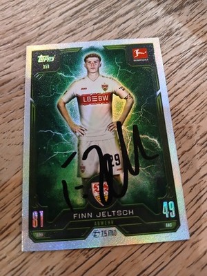 match attax signiert Finn Jeltsch VfB Stuttgart NEU 
