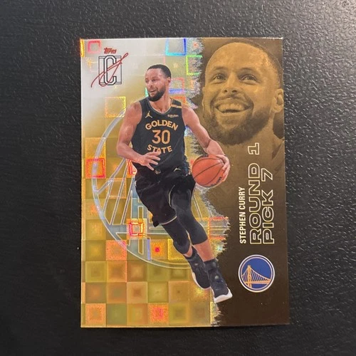 🪶2025-26 Topps Signature Class NBA Steph Curry Yellow Pandora