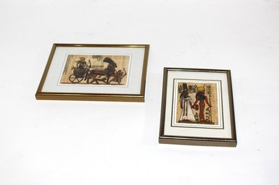 Bilder Motiv Ägypten - Handgemalt  auf Papyrus