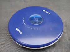 UNTESTED Blue Sony D-NE005 MP3 CD Player Portable Walkman AS IS PARTS REPAIR
