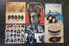 Lot of 9 The Rolling Stones Vinyl Records Classic Rock Good Condition