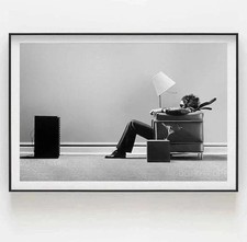 Blown Away Guy Maxell Vintage Audio Advertisement Poster 1979