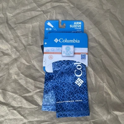 NOT AVAILABLE Columbia Omni-Shade Sun Deflector Arm Sleeves Omni-Freeze Size S/M