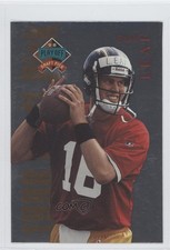 1998 Playoff Prestige Draft Picks Jumbo Blank Back Ryan Leaf 0q3