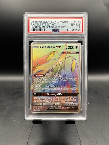 Celesteela-GX graded PSA 8 for sale on eBay