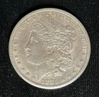 1883 S Morgan XF-AU Better Date Silver Dollar, San Francisco~AM28