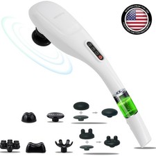 Back Massager Cordless Handheld 5 Speeds 3600 RPM 3200mAh USB-C Rechargeable