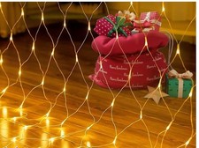 Guirlande Lumineuse Filet LED 160 LED 2×1 m – Blanc Chaud IP45