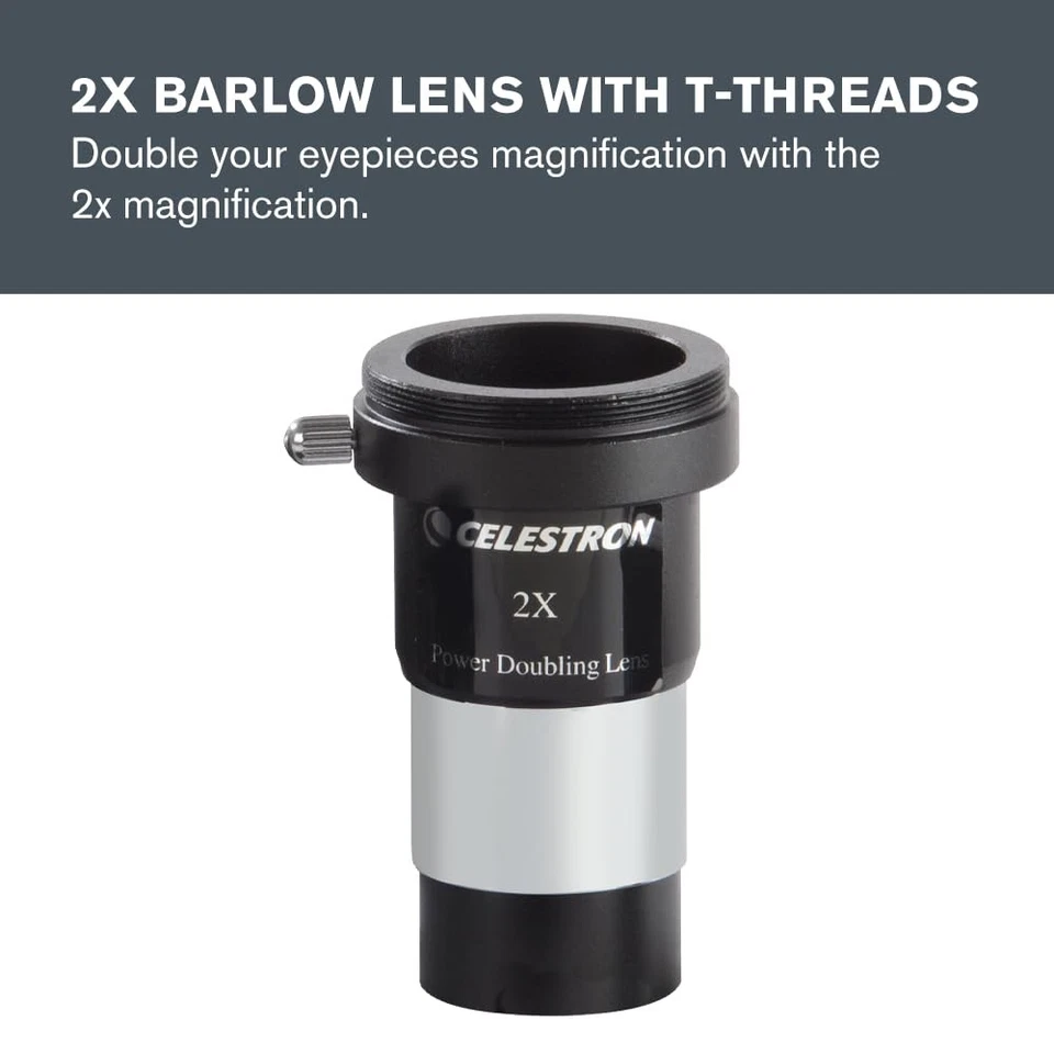 AstroMaster 8-Piece Eyepiece & Filter Accessory Kit - Includes Two 1.25” Eyep... - Image 3 of 4