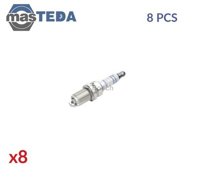 0 242 240 593 ZÜNDKERZE ZÜNDKERZEN BOSCH 8PCS NEU OE QUALITÄT