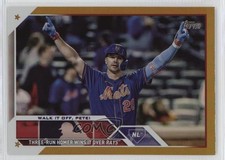 2023 Topps Update Season Highlights Gold Foil Pete Alonso Checklist #US292 0hw6