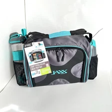Fitpak Jaxx Deluxe Meal Prep Insulated Bag Shaker Bottle NEW Complete