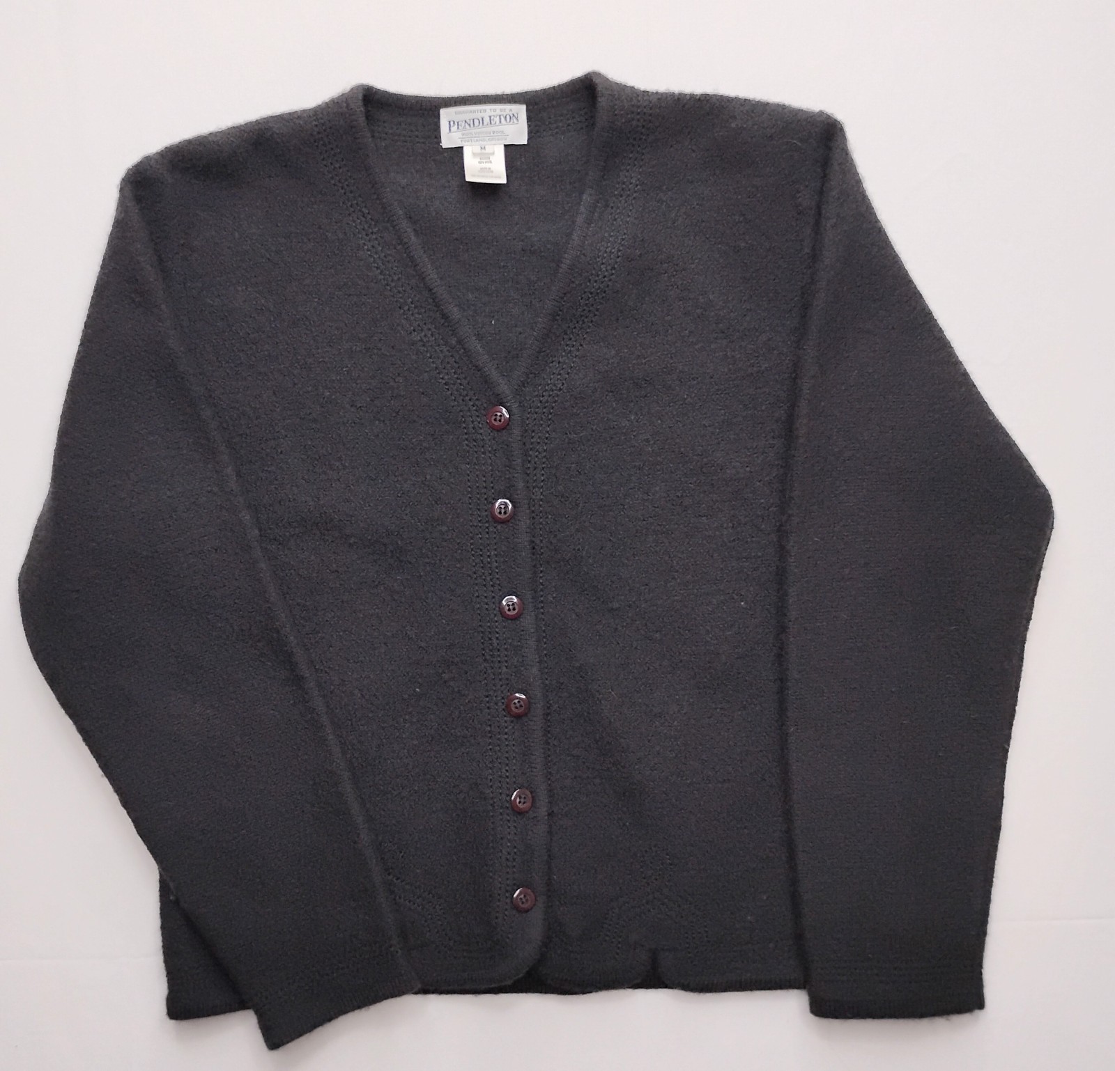 Pendleton Womens 100% Wool Button Down Cardigan J… - image 1