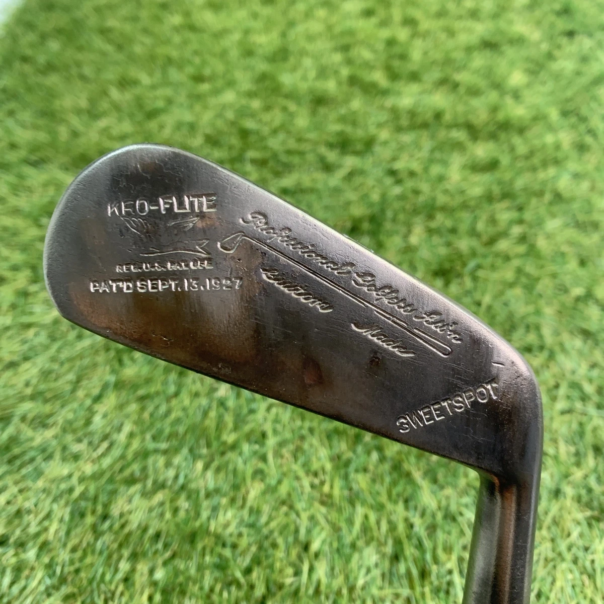 Fer De Golf Vintage Spalding M-5 Mashie – Manche Bois Caryer, 37 Pouces, Droitier