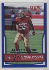 2016 Score Jumbo Artist's Proof 6/50 Ahmad Brooks #280 0o9