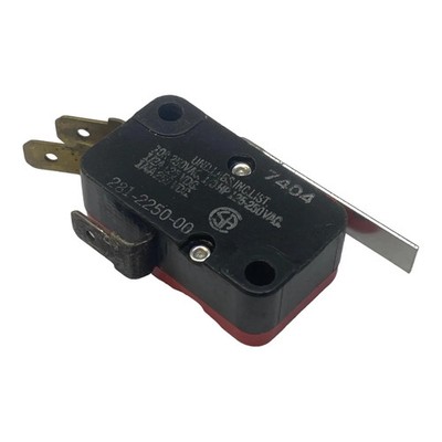 7404 Und Lab SPDT Snap Action Microswitch 10A/250Vac 1/3PS 281-2250-00