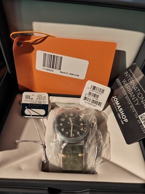 Longines Spirit Automatic 40mm Green Dial Chronometer L3.810.4.03.2 Full Kit