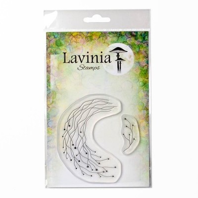 Lavinia Stamps, clear stamp - Red Berry Wreath