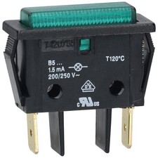 R-TECH 420015 Luz Indicadora De Neón, Roja, 240V