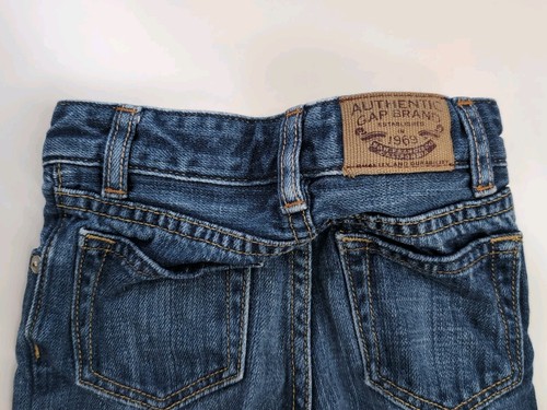 Baby GAP Denim Jeans Adjustable Waist Intentional Wear Boys Size 18-24 months - Picture 3 of 7