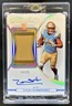 2023 Panini Flawless Collegiate Zach Charbonnet Patch Auto Rookie RC #/25