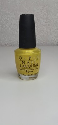 OPI Nail Lacquer Lemonade Stand By Your Man NL D22 Yellow Shimmer 0.5 fl oz