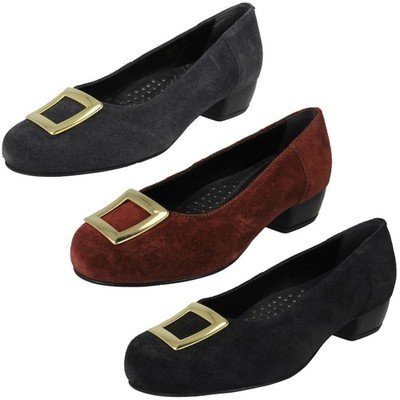 Damen Da Bella Absatz Pumps Mit Schnalle Detail Kate
