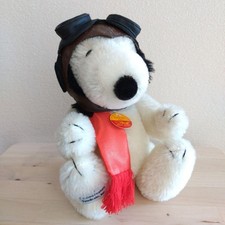 Steiff Snoopy Flying Ace Japanese Vintage QY42UA