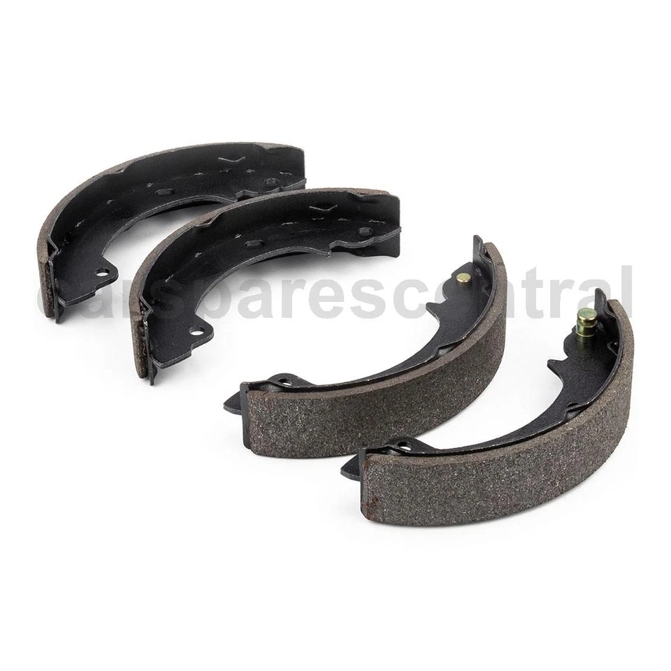 Frenos de zapata traseros semimetálicos para Hyundai Excel 1988 1989 1990 1991 Foto 2 de 3