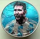 Lionel Messi - American Silver Eagle 1oz .999 Limited Edition Silver Dollar Coin