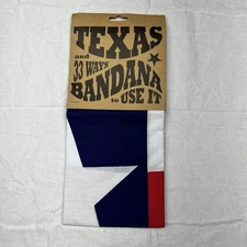 Texas State Flag Bandanna