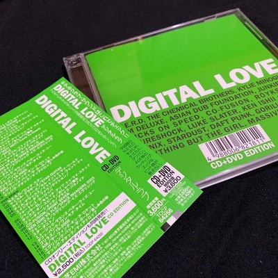 Digital Love CD DVD specification Daft Punk Leiji Matsumoto Included ️ Obi