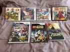 Lot of Nintendo Game Cases, 1 Lego Star Wars Wii Manual, 1 Lego Battles Ninjago