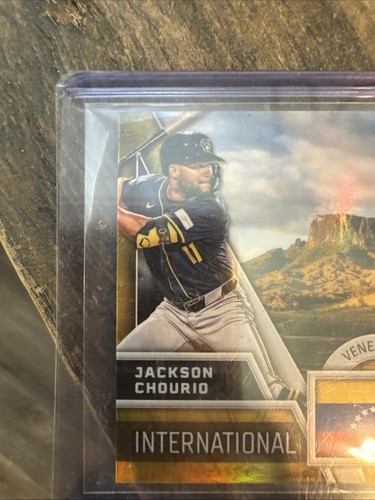 2024 Bowman Chrome - International Impact Jackson Chourio, Ethan Salas #II-4 - Picture 4 of 10