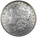 1896-S Morgan Dollar VF+ VERY FINE Circulated Cleaned A3089