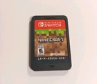 Minecraft Nintendo Switch Game Cartridge