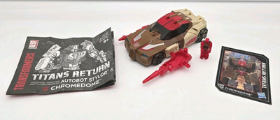 HasbroTransformers Titans Return Deluxe Chromedome And Stylor Complete 