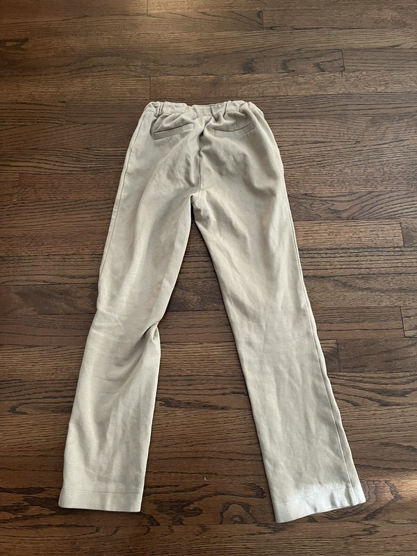 CAT & JACK Khaki Tan Beige School Uniform stretchy Pants~Girls 7/8