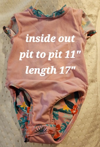Cat & Jack Girls Swimsuit Sz 4T - Picture 4 of 6