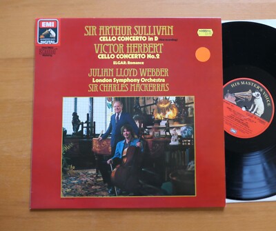 Sullivan Victor Herbert Cello Concertos Julian Lloyd Webber NM EMI EL 27 0430 1