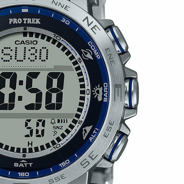 CASIO PRO TREK PRW-31YT-7JF Solar Atomic Radio Titanium Band