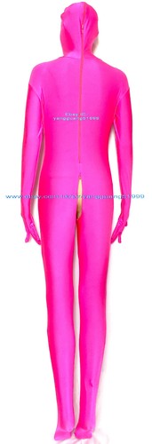 Sexy 23 Color Spandex Women Men Jumpsuits Bodysuit Unisex Catsuit Costumes F227 - Picture 20 of 28