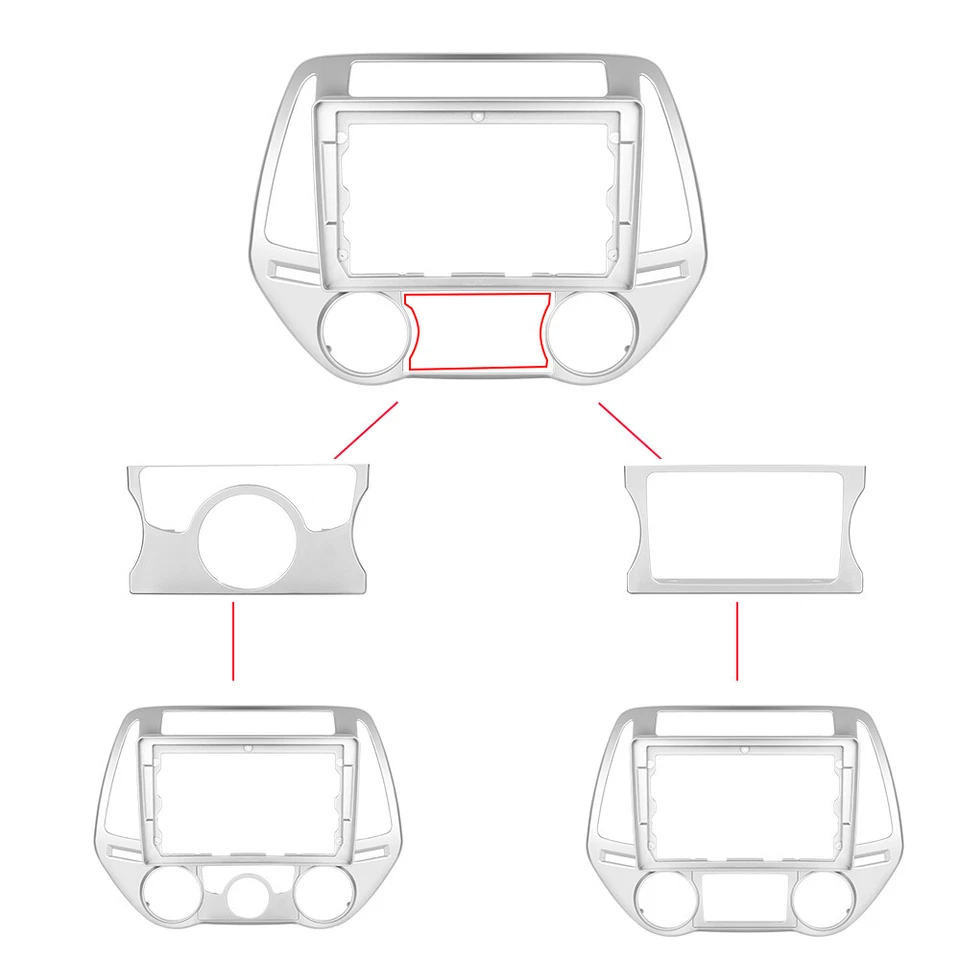 9" Android 15 Carplay Autoradio für Hyundai i20 PB 2012-2014 GPS Navi DSP 2+32GB - Bild 4 von 4